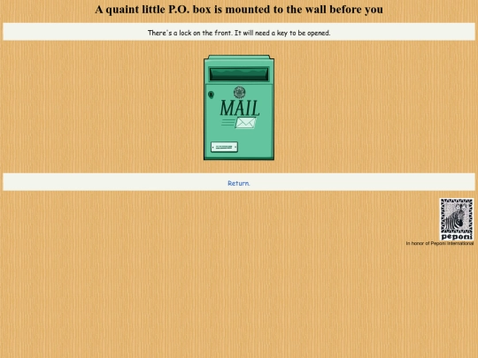 Peponi/postbox screenshot