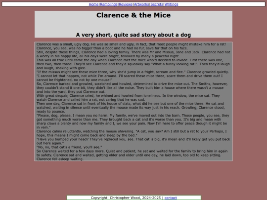 Stories/Clarence screenshot
