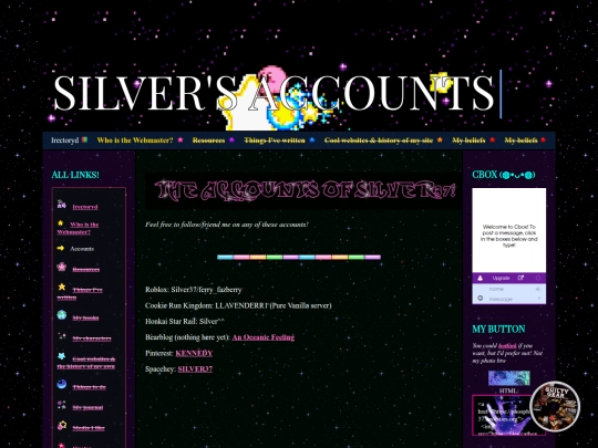 accounts screenshot