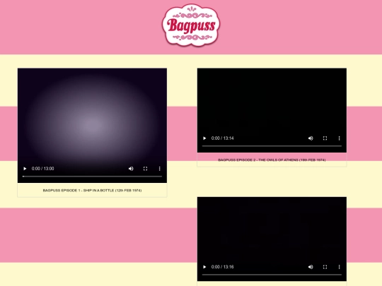 archive/bagpuss screenshot