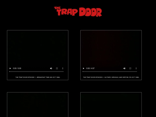 archive/trapdoor screenshot