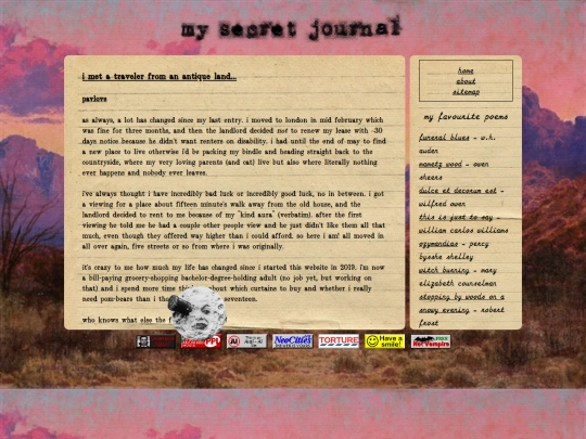 library/blog screenshot