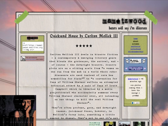 library/reviews/quicksandhouse screenshot