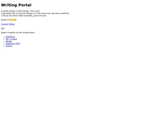Writing_portal/writingPortal screenshot