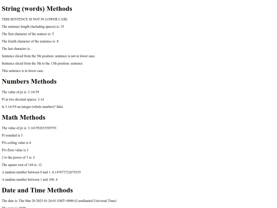 Grade12/HandlingData/Methods screenshot
