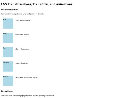 LESSONS/tranform-transition-animate screenshot