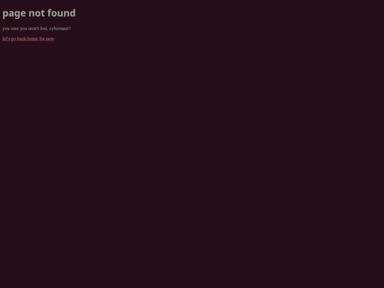 not_found screenshot
