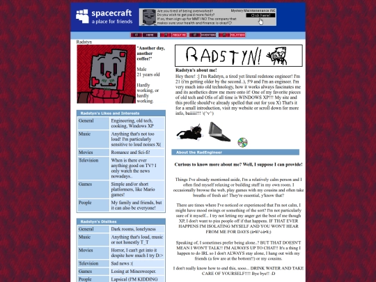 pages/spacecraft/radengineer screenshot