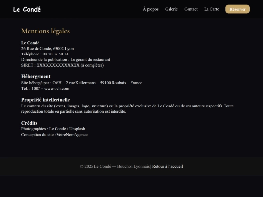 mentions-legales screenshot