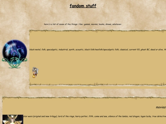 fandoms screenshot
