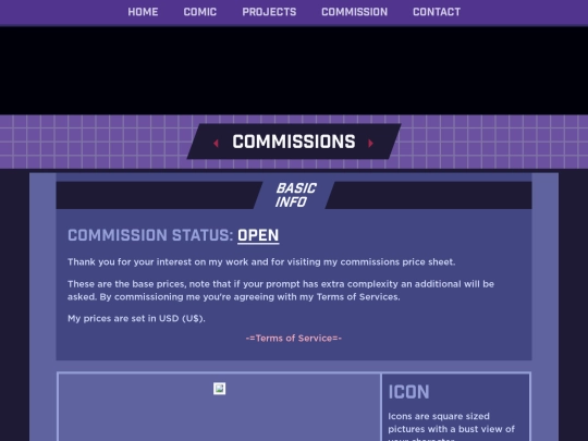 commission screenshot