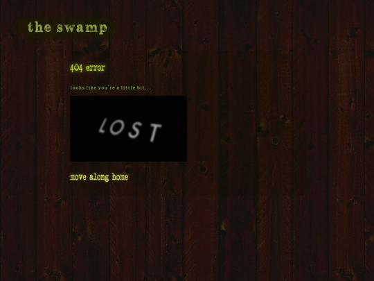 not_found screenshot