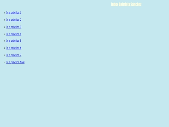 index screenshot