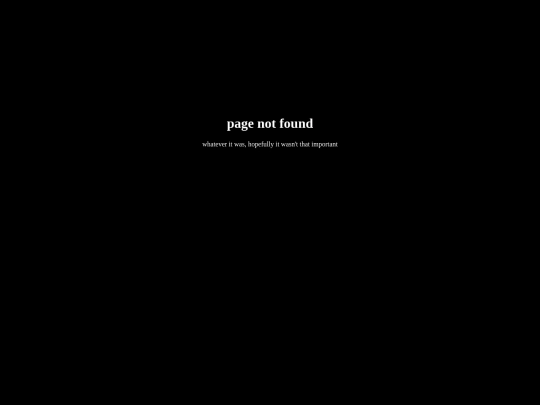 not_found screenshot