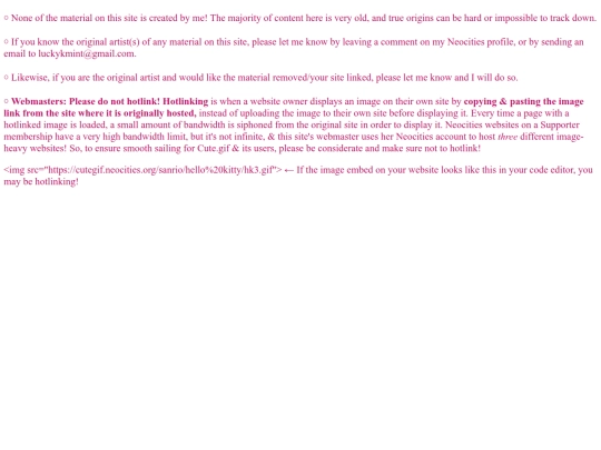 info screenshot