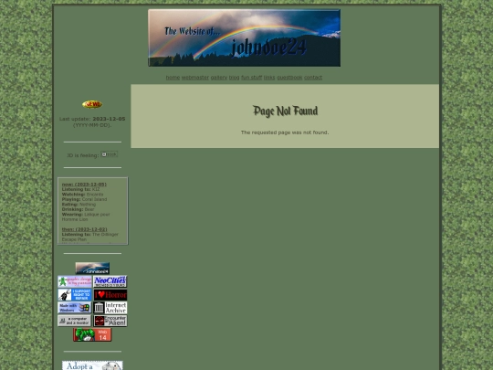 not_found screenshot