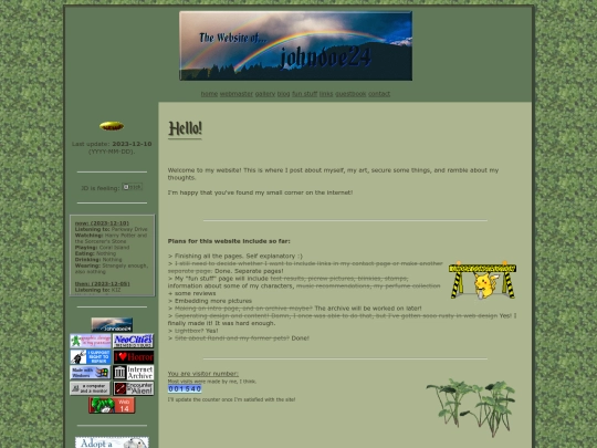 page/main screenshot