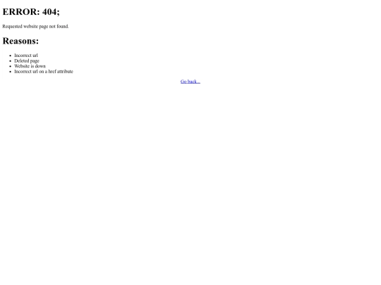 not_found screenshot