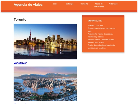 viajes de estudiantes/Canada/canada screenshot