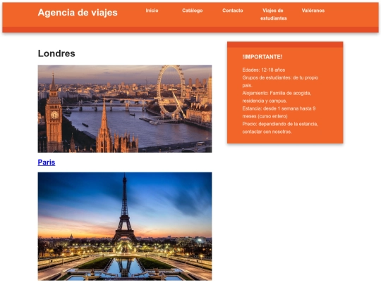 viajes de estudiantes/Europa/europa screenshot