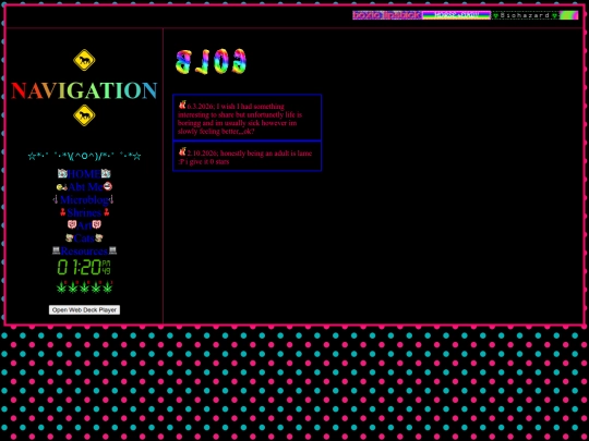 microblog screenshot