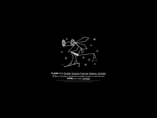 javascript/vibribbon.com screenshot
