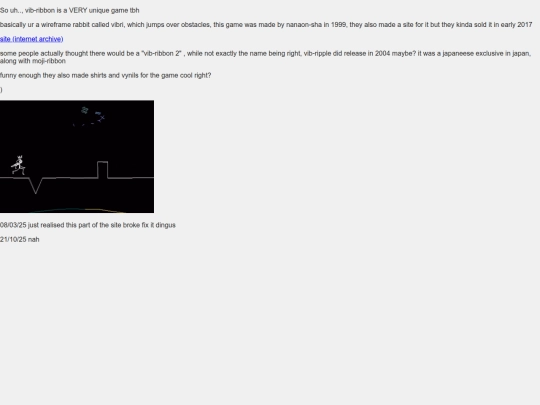 vibribbon screenshot
