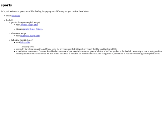index screenshot