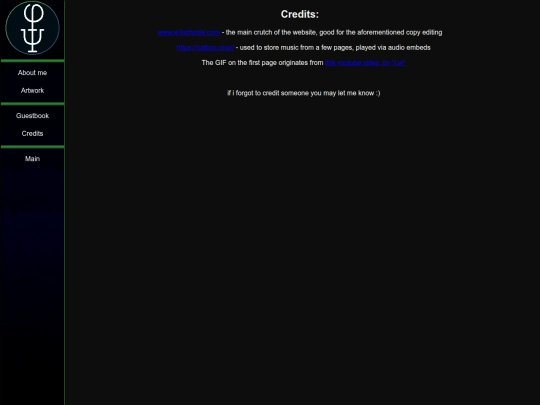credits screenshot