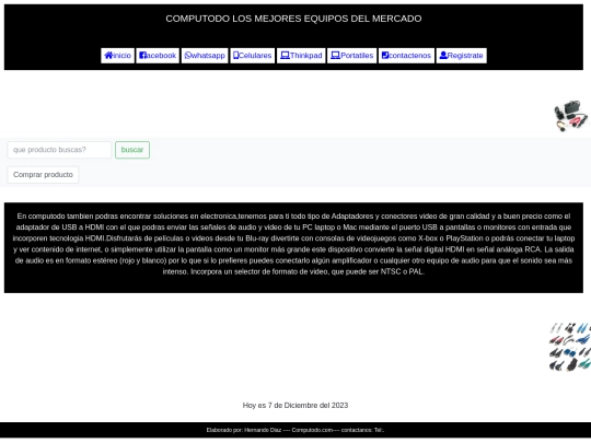 conectores screenshot