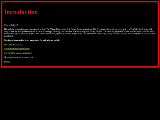 lifeseries screenshot