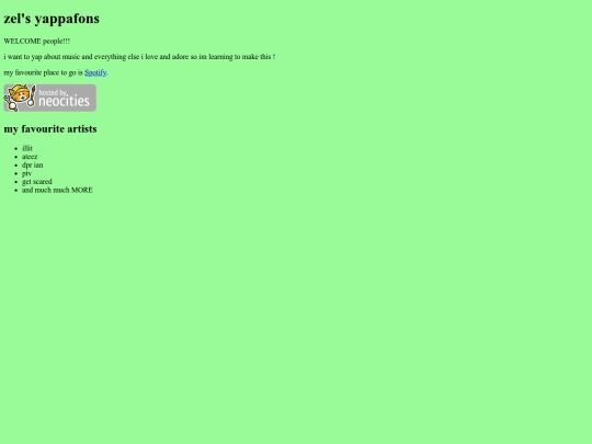 index screenshot