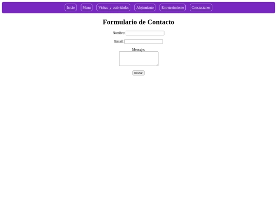 va de nuevo/form screenshot