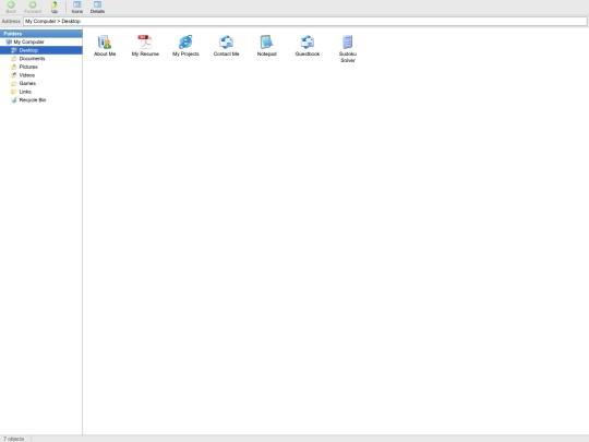 projects/iframes/explorer screenshot