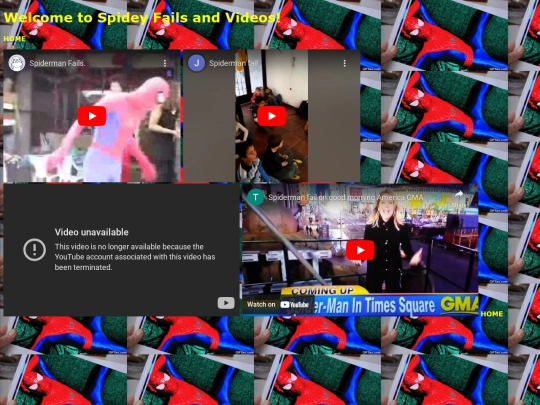 SpideyFailFunnyVideos screenshot
