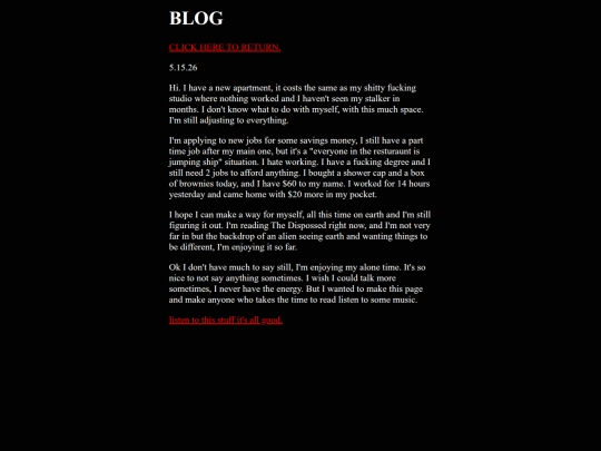 blog screenshot