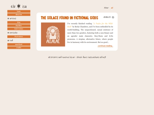 blog screenshot