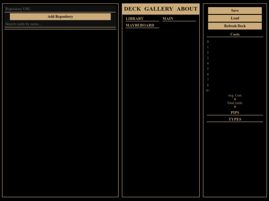deckmeister-morfa/deckmeister screenshot