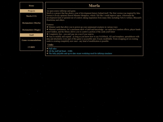 morfa_proj screenshot