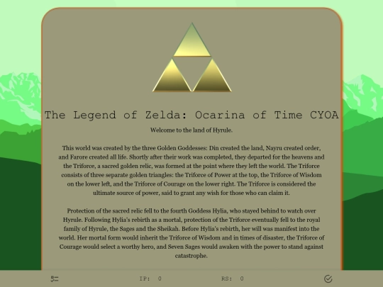 cyoas/lozoot screenshot