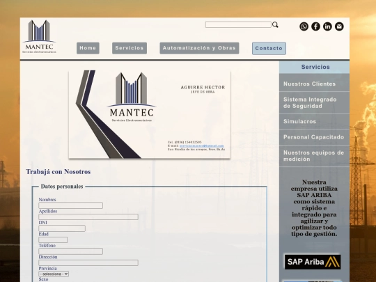 finalcopia/contacto screenshot