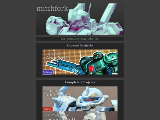 projects screenshot