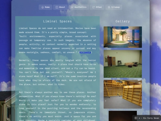 liminalspaces screenshot