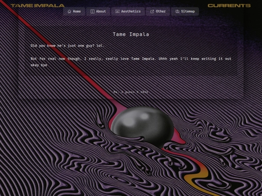 tameimpala screenshot