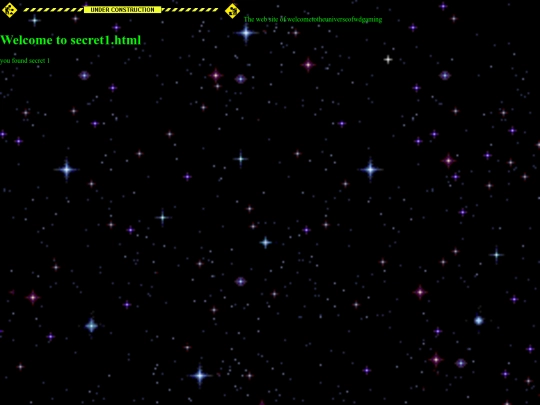 secret1 screenshot