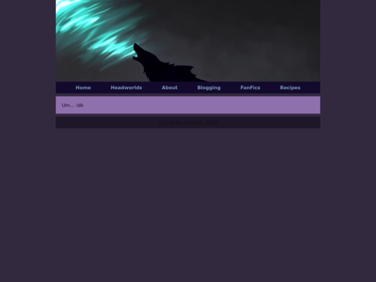 blogging screenshot