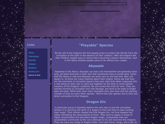 second_chance/species screenshot