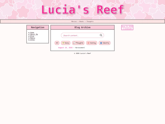 blog screenshot