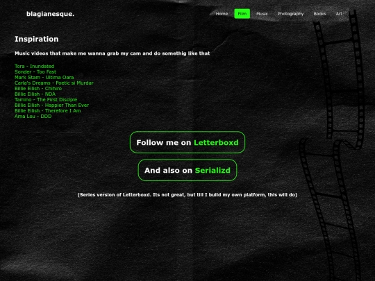 neocities/film/main screenshot