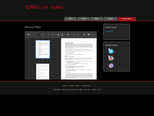 privacypolicy screenshot